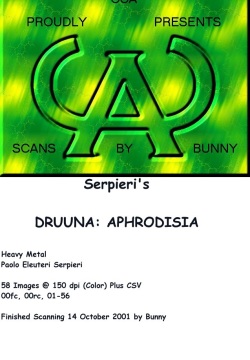 Serpieri, Paolo Eleuteri - Druuna 6 - Aphrodisia