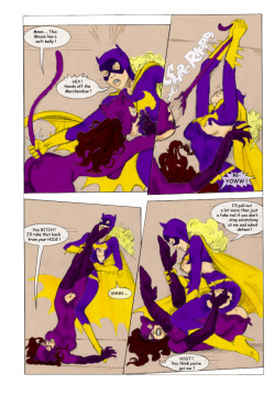 [SatyQ] Batgirl VS Catwoman (Batman) page 3
