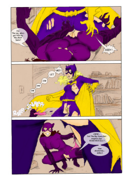 [SatyQ] Batgirl VS Catwoman (Batman) page 4
