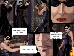 Sinful Comics - Carrie-Anne Moss / Matrix page 5