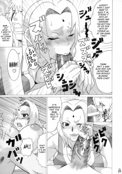 (C70) [Tsurikichi Doumei (Hiraizumi Kou)] Nurunuru Namekuji Hime 3-bon Shoubu | Slimy Slug Princess Battle 3 (Ivy to Tsunade o Yaru Dake no Hon) (Naruto) [English] {doujin-moe.us} page 6
