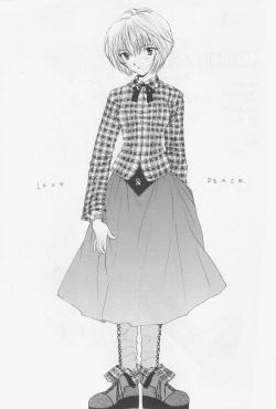[Chimatsuriya Honpo, Sailor Q2 (Asanagi Aoi, RY&Ouml;)] Love &amp; Peace (Neon Genesis Evangelion) page 4
