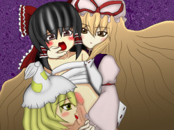 [Moriya] Touhou Monaka with Shiratama (Touhou Project) page 2