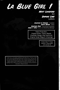 [Matt Lunsford] La Blue Girl - Volume #1 [English] page 3