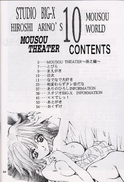 [Studio BIG-X (Arino Hiroshi)] Mousou Theater 10 (Mamotte Shugogetten!, To Heart) page 9