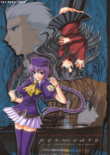 (SC25) [FANTASY WIND (Minazuki Satoshi, Shinano Yura)] permeate (Fate/stay night, Tsukihime) cover