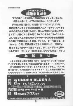 (C64) [AXZ (Various)] UNDER BLUE 08 (Kiddy Grade) page 5