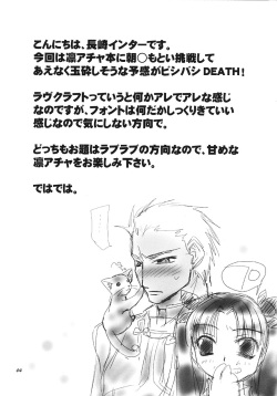 (C66) [Nagasaki-inter (Masutabe Kokemaru, Sou Akiko)] love-craft (Fate/stay night) page 3