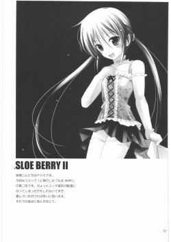 (C74) [R-WORKS (ROS)] SLOEBERRY II (Hayate no Gotoku!) page 2