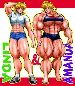 muscle girl gallery page 9