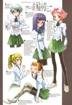 Katawa Shoujo art-collection