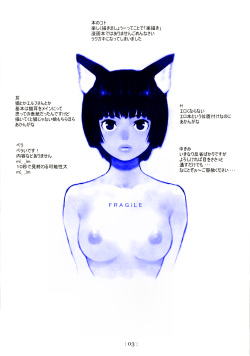 (C66) [Chakapoko Honpo (Yukimi)] FRAGiLE page 2