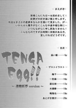 (C77) [Hannama (Soine)] TENGA Egg!! ~Konpaku Youmu Version~ (Touhou Project) page 4