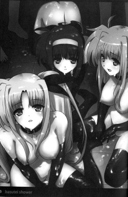 (C73) [Basutei Shower (Katsurai Yoshiaki)] SCHOOL GIRL -Fate Suzuka Arisa Gakuen Choukyou Bon- (Mahou Shoujo Lyrical Nanoha) [English] =LWB= page 3
