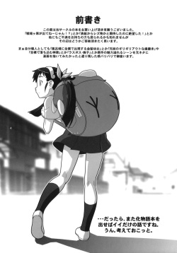 [Circle Credit (Akikan)] Hatsumonogatari (Bakemonogatari) page 3