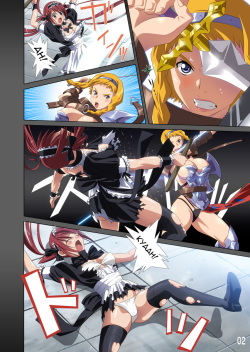 (C77) [SS-BRAIN (k3, Sumeragi Kou)] Loser's Knight COMIC edition Zenpen (Queen's Blade) [English] =Wrathkal+Rocketman= page 3