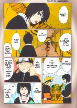 (SC29) [PETS (rin, kuro, may)] Nisemono (Naruto) [Spanish] [Radioactivo] [Colorized] page 2
