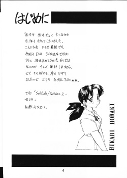 [Ikibata 49ers (Nishiki Yoshimune)] Solitude Solitaire 2 -EVA- (Neon Genesis Evangelion) [Incomplete] page 3