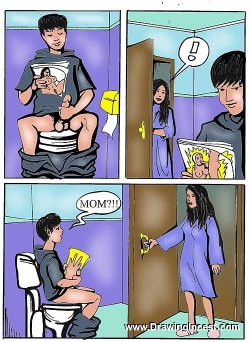 Mom Catch Son looking at porno page 3