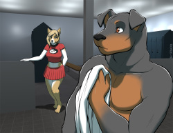 [Meesh] The Coach and The Corgi page 1