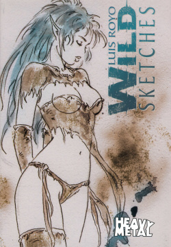 LUIS ROYO - Wild Sketches II Artbook