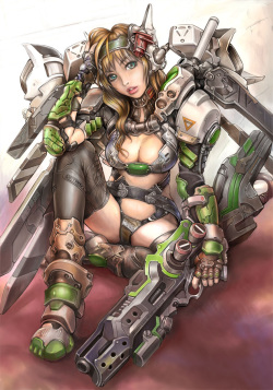 Mecha, Robots, and Cyborg Girls