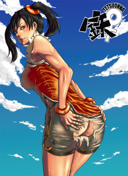 [Katagun Catapult] Tetsu Onna ~TETHUONNA~ Gakusei to Robot no Bu (Tekken 6) [PART1/2] page 2