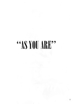 (C63) [Nikopondo (Aoyama Reo)] "As You Are" (Bleach) page 2