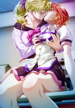 *Yuri Kissing~*