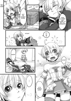 (C76) [Amakasas, dicca (psohatten, Sumietsu Dicca)] Korizu ni Josou Shounen da! Ute Ute! | Punish Crossdressing Boys! Fire! Fire! (Fantasy Earth: Zero) [English] [Melchior Works] page 10