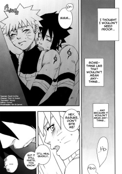 Bite (NARUTO) [Sasuke X Naruto] YAOI -ENG- page 2