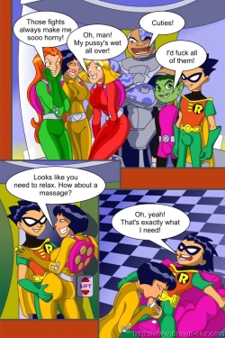 totally spies/teen titans page 4