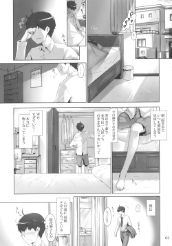 (C81) [MTSP (Jin)] Tachibana-san-chi no Dansei Jijou page 2