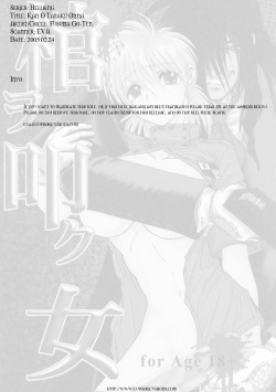 (C63) [Chirigami Goya, Fusuma Goten (Shouji Haruko)] Hitsugi o Tataku Onna (Hellsing) page 3