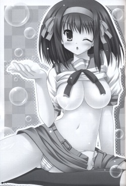 [Turning Point (Uehiro)] Harukyon no Ecchi Hon 5 (The Melancholy of Haruhi Suzumiya) [French] page 2