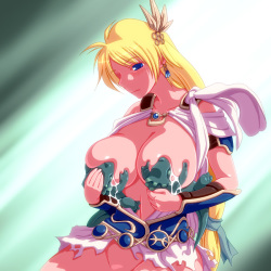 [DameDungeon] Rough CG-shuu Harami Soushi (Queen's Blade, Soulcalibur IV) page 9