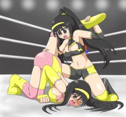 Anime Female Wrestling page 2