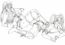 Anime Female Wrestling page 6