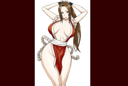 [Circle Katsu Sand] Kyonyuu Kunoichi Ryoujoku (The King of Fighters) page 2