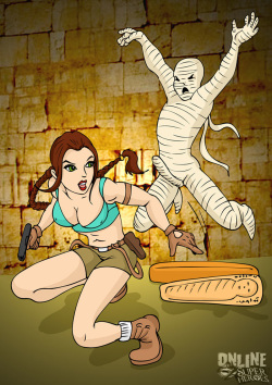 Lara Croft vs. Mummy page 1