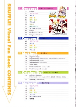 Shuffle! - Visual Fan Book page 2