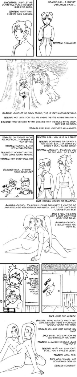 [Matt Wilson] Yuri Party (Naruto) page 7
