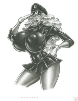 VICTOR RINALDI ART - Huge Tits drawings #14 page 8