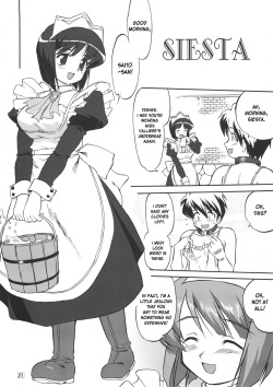 (C72) [Takotsuboya (TK)] Siesta (Tsukaima Yapoo - Tristain no Metsubou) (Zero no Tsukaima) [English] page 1