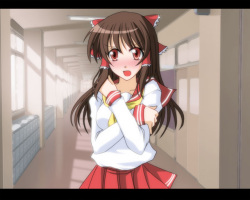 Reimu after school