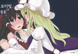 (C81) [Nagomi Kissa. (Akituti Shien)] Murasaki ni Somaru (Touhou Project) [Korean] [Team Arcana] page 1