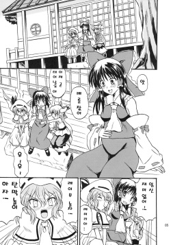 (Reitaisai 4) [Takakuya (Takaku Toshihiko)] Touhou Youjo Ranbu 8 (Touhou Project) [Korean] page 5