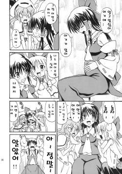 (Reitaisai 4) [Takakuya (Takaku Toshihiko)] Touhou Youjo Ranbu 8 (Touhou Project) [Korean] page 6