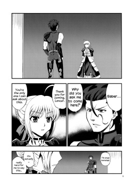 (C82) [SKUG (BUSHI)] Saber ni Chinko ga Haeru Hon | Saber Grew a Dick (Fate/Zero) [English] =SW= page 3