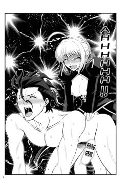 (C82) [SKUG (BUSHI)] Saber ni Chinko ga Haeru Hon | Saber Grew a Dick (Fate/Zero) [English] =SW= page 6